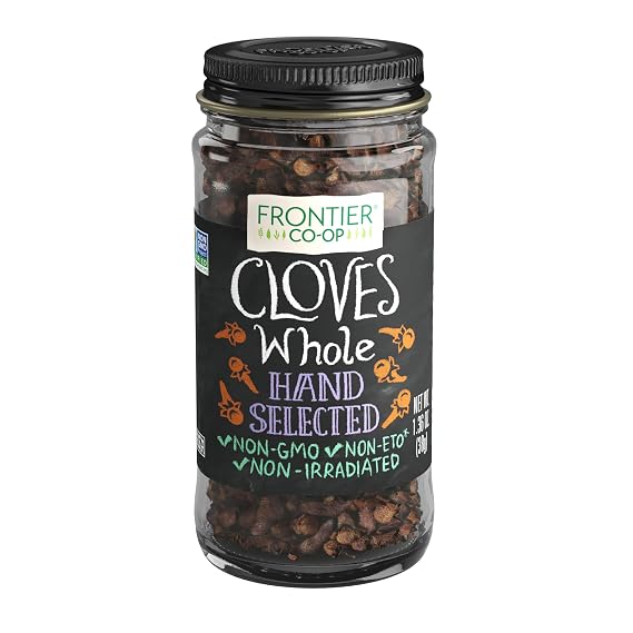 Frontier Co-op Cloves, Whole, Hand Select, 1.36 Oz.