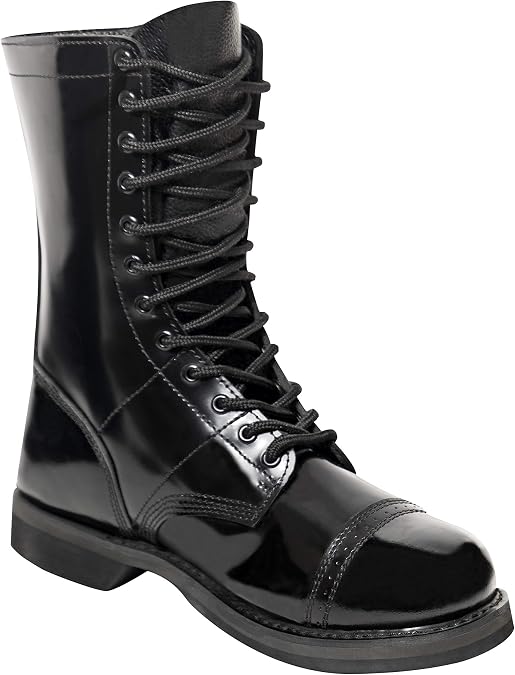 ROTHCO Leather Jump Boot - 10 Inch