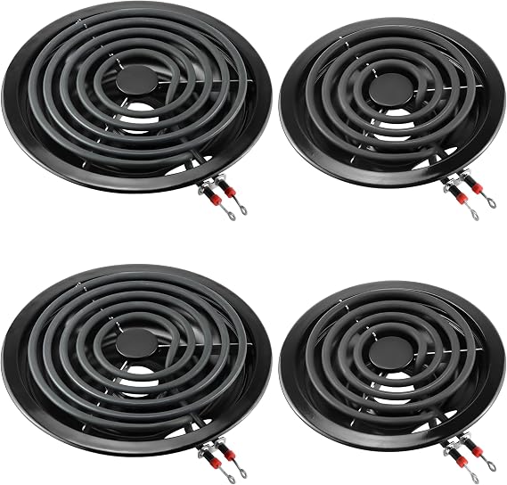 Electric Stove Burner Drip Pans and Electric Stove Burner by MIFLUS