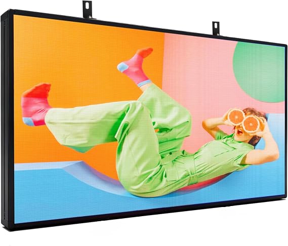 YWD P5 Programmable LED Sign 65"x33.5" Scrolling Message LED Display Board