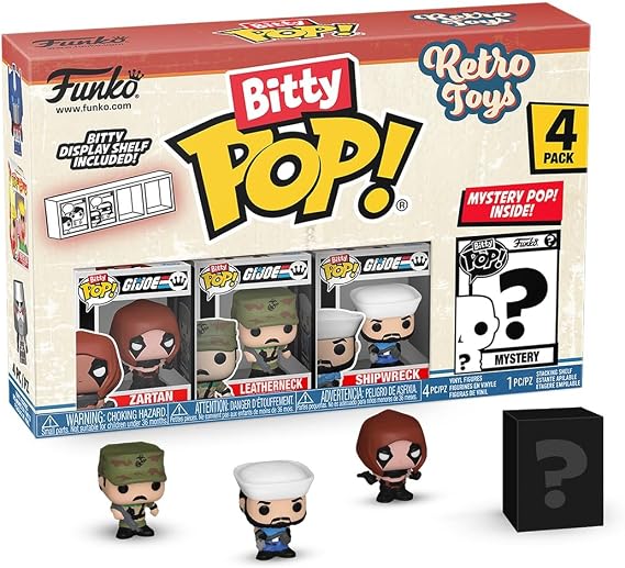 Funko Bitty POP! 4 Pack: Retro Toys - G.I. Joe