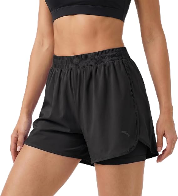 ANTA Women's Athletic Running Shorts
