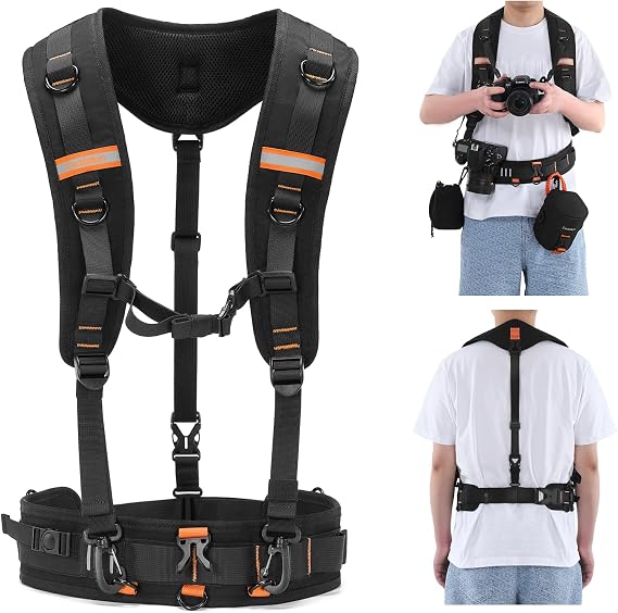 Cwatcun Adjustable Camera Strap for Photographers