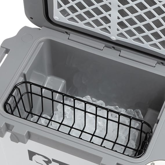 Cooler Basket for RTIC Ultra-Light Coolers - Select Your Size (22, 32, 52, 72 Qt.) - Wire Dry Goods Tray Compatible with Dividers, Inserts, Straps, Locks, and Other RTIC Cooler Accessories