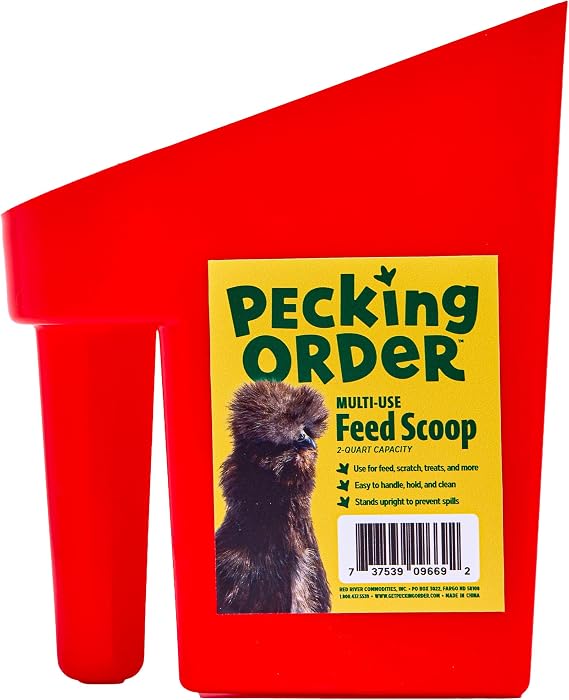 Pecking Order 2 Quart Feed Scoop