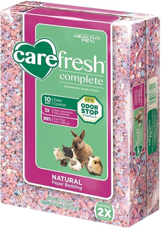 Carefresh Complete Natural Paper Bedding - Confetti - 50 lt
