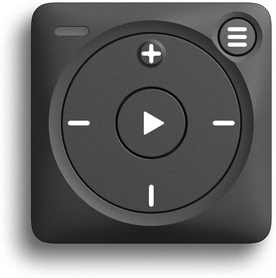 Mighty 3 Amazon Music Player Portable Screen-Free Offline Music for Kids & Fitness, Bluetooth & Wired Headphones, Stores 1000+ Songs, No Phone or WiFi Needed for Playback - Black