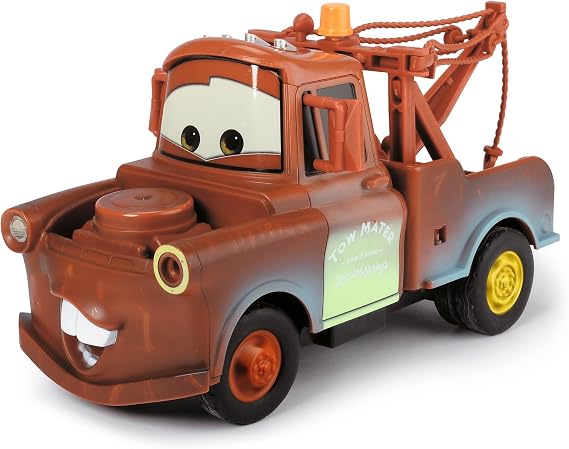 Dickie, 203084033, RC Cars Turbo Racer Mater, 2 Kanal, 2,4 Ghz, Turbo İşlevi, Yön Kontrollü, 1:24, 17 Cm
