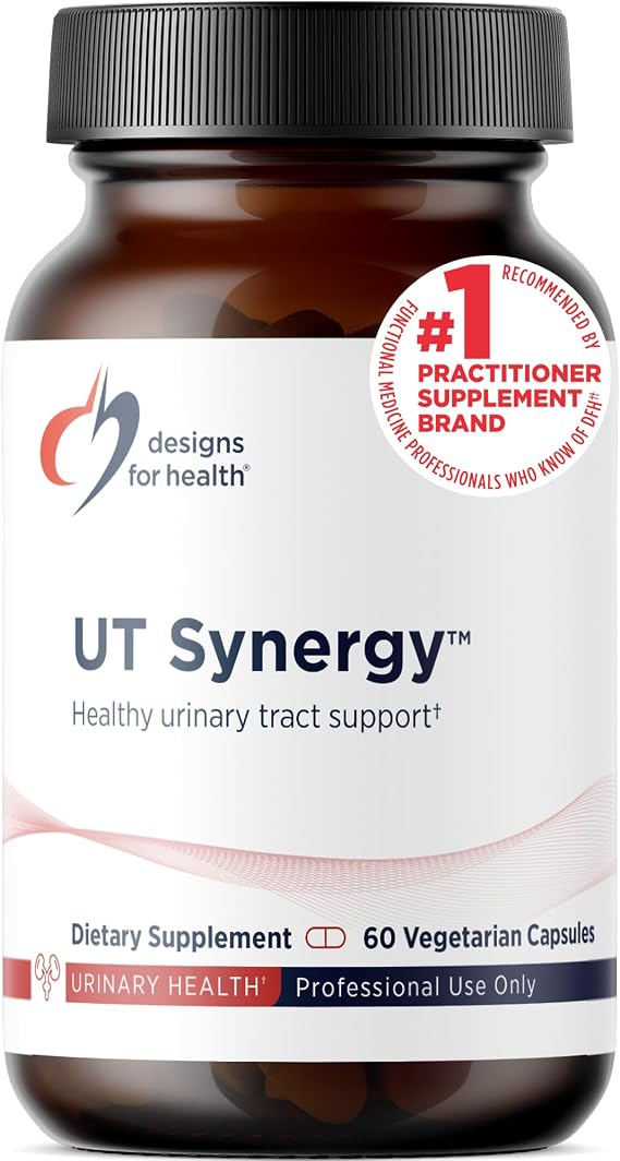 Designs for Health UT Synergy - 500mg D-Mannose with Horsetail, Nettle, Hibiscus + Bearberry Leaf - Healthy Urinary Tract Support - Non-GMO + Gluten-Free Supplement (60 Capsules)