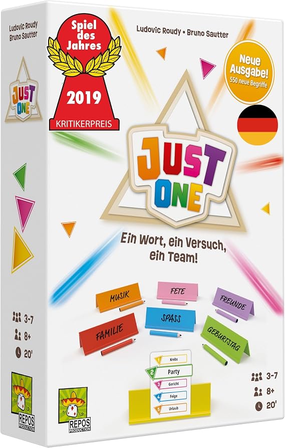 Asmodee Just One (Refresh) Game of the Year 2019 German