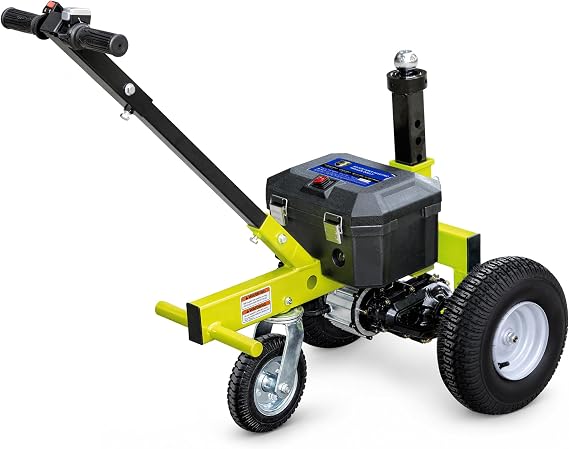 Tow Tuff TMD-35ETD8 Electric Trailer Dolly, 3500 lb Capacity, Green