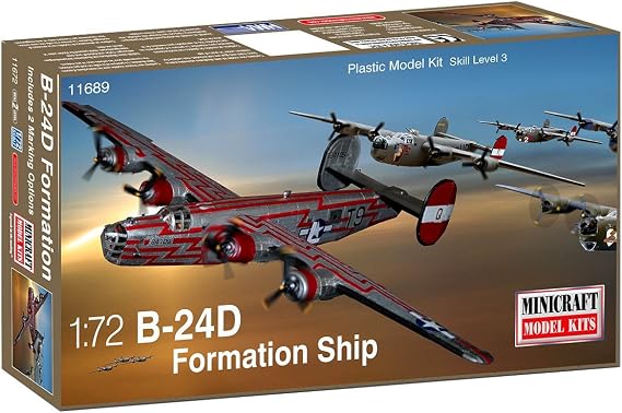 Minicraft B-24D USAAF Formation Ship Model Kit (1/72 Scale)