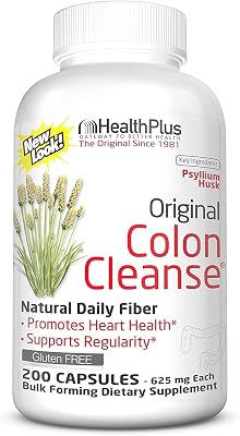 Health Plus Colon Cleanse Caps Reg 625 Mg 200