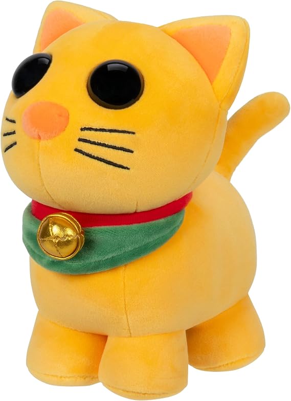 Adopt Me! AME0106-20 cm Plush - Maneki-Neko Official Plush with Game Code