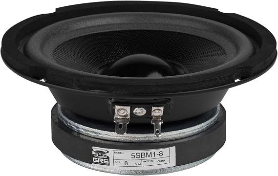 GRS 5SBM1-8 5-1/4" Sealed Back Midrange with 1" Voice Coil 8 Ohm