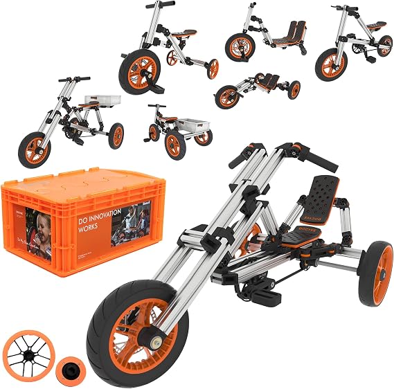 Go-Kart Kit (Large, Plastic, Assembly Required, Unisex, 6-12 Years, Mickey Mouse, Racing)