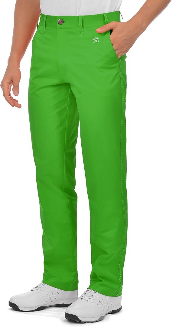 Bakery Men's Golf Pants Stretch Joggers Lightweight Slim Fit Casual Tapered Hiking Pants with Zipper Pockets