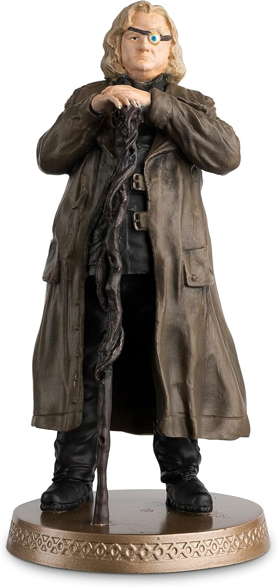 Hero Collector Wizarding World Figurine Collection | Alastor Mad-Eye Moody with Magazine Issue 20 by Eaglemoss