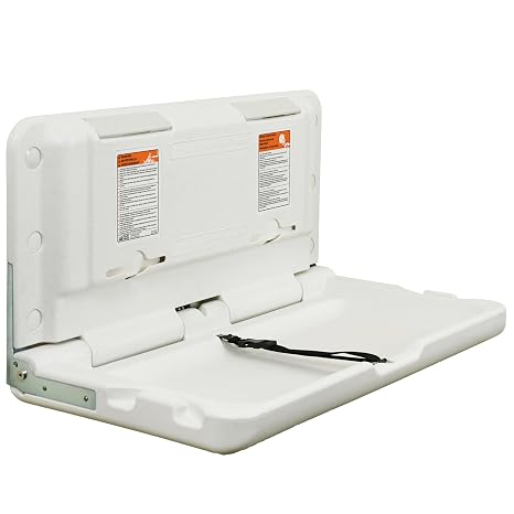 ECR4Kids Horizontal Wall-Mounted Baby Changing Station