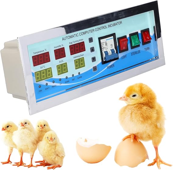 Egg Incubator Controller XM-18G, 110V 6-Screen Display