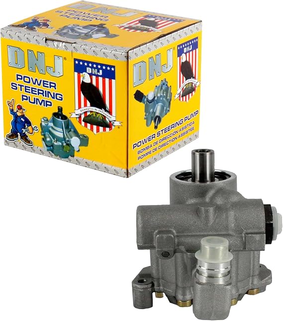 DNJ PSP1089 New Power Steering Pump for 2000-2006 Mercedes-Benz CL500, E320, E500 3.2L-5.5L V6 18V SOHC 3199cc