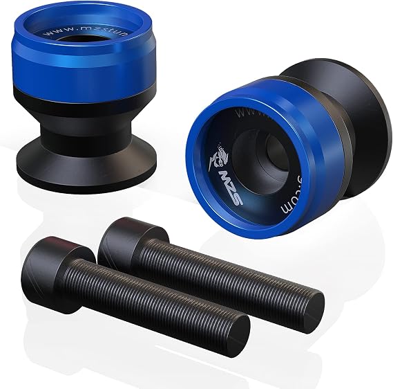 MZS 8MM Swingarm Spools, Motorcycle Paddock Stand Bobbins Sliders Protector