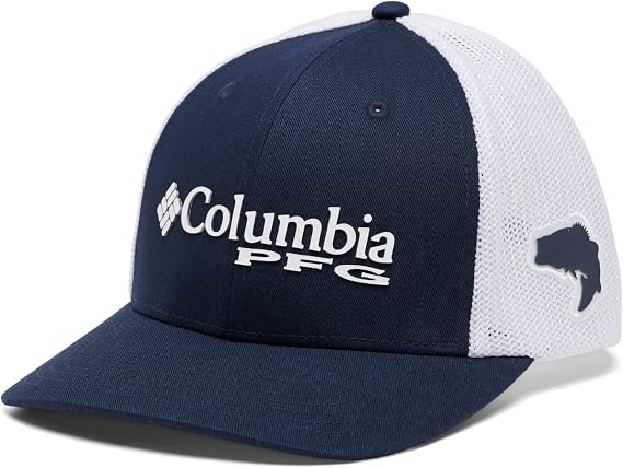 Columbia Unisex Adult PFG Logo Mesh Ball Cap