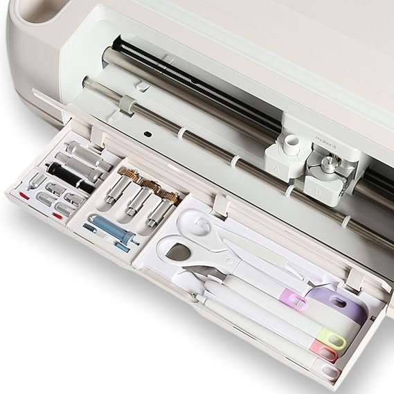 LOPASA Tool Organizer Compatible with Cricut Maker 4,3, Blade Storage Accessories and Supplies for Cutting, Cutting Machine Accessories Organization and Storage, Weeding Tools and Blades Organizer