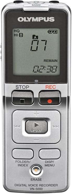 Olympus VN-5000 Digital Voice Recorder (141985) (Silver)