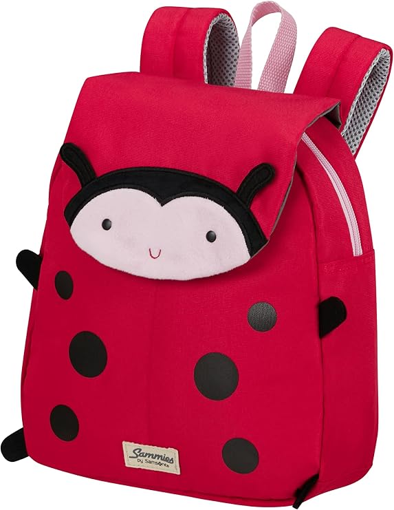 Samsonite Happy Sammies Eco - Children's Backpack S, 28.5 cm, 7 l, red (Ladybug Lally)