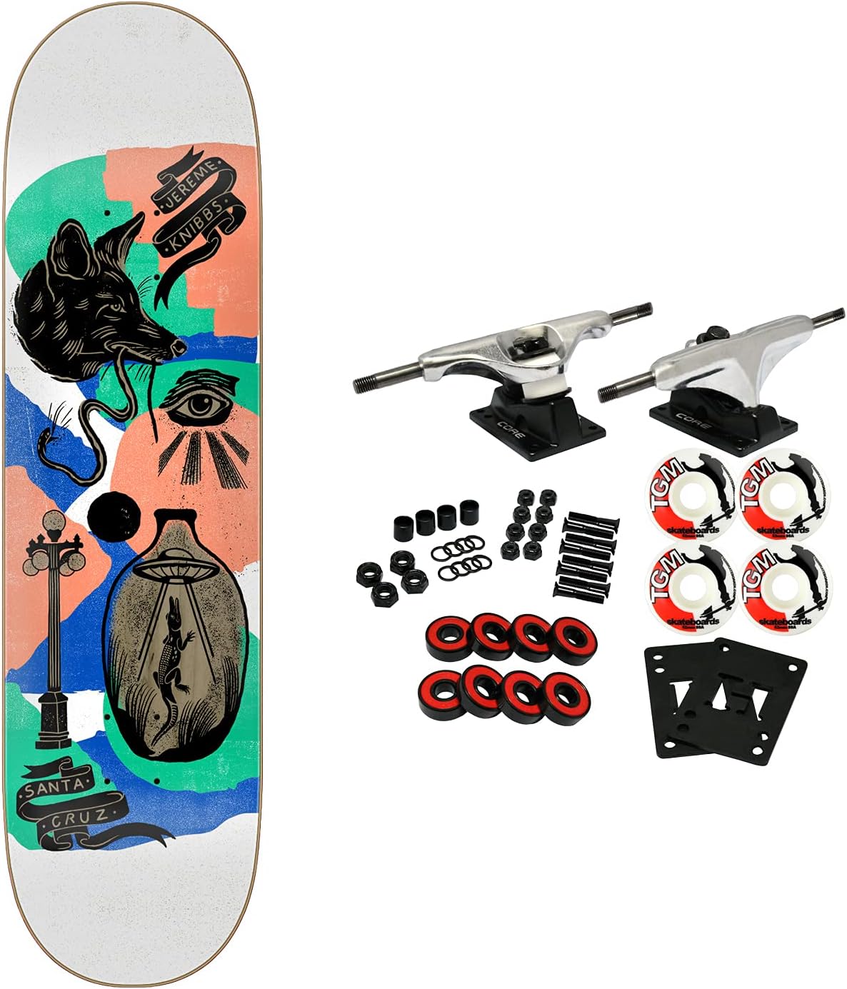 Santa Cruz Skateboard Complete Knibbs Seeker Powerply 8.27" x 31.83"