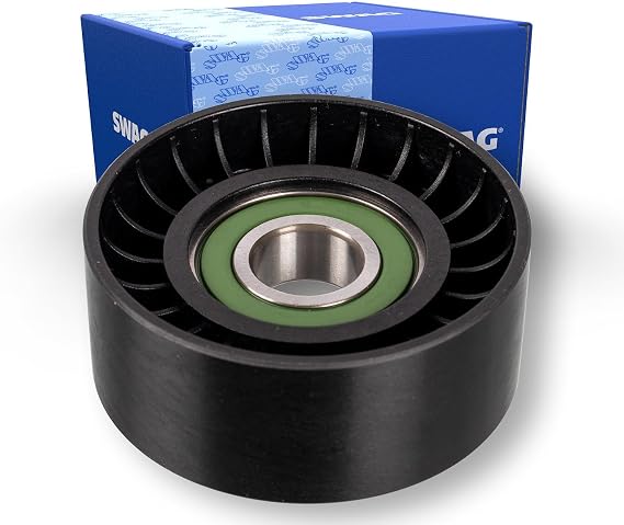 Swag 10 93 1975 Tensioner Pulley, v-ribbed belt Mercedes Benz C Class (W202) C Class (W203) C Class (W204)