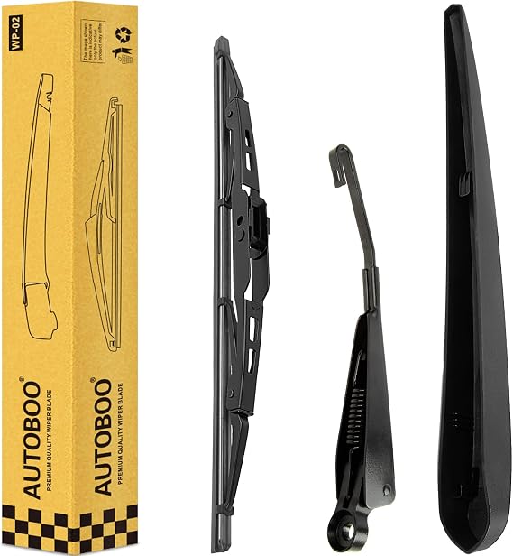 AUTOBOO Rear Wiper Arm Blade Replacement for Chevy Equinox GMC Terrain