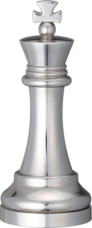 Hanayama Cast Chess Silver King (King) (9326665)