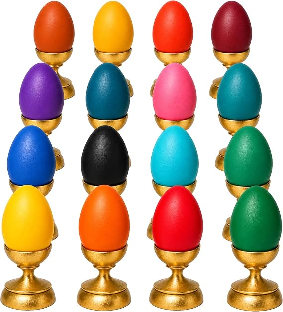 Set of 16 Powder Batik Dyes for Pysanky Easter Eggs Decorating