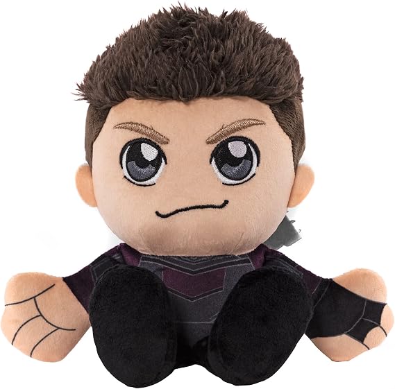 Bleacher Creatures Marvel Hawkeye 8" Kuricha Sitting Plush- Soft Chibi Inspired Toy