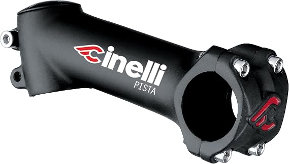 Cinelli Pista 6061-T6 Stem, (31.8) 65D X 100mm - Blk - AMPT31100