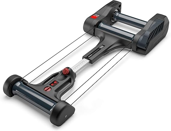 Elite Nero Interactive Roller Smart Bike Trainer with Dual Flywheels, 7% Gradient Simulation, ANT& Bluetooth Connectivity, My E-Training 12-Month Subscription, Realistic Indoor Cycling Experience