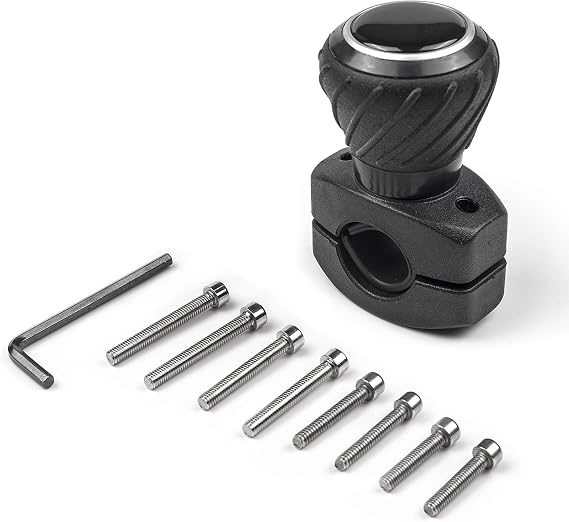 Deluxe Steering Wheel Power Handle Spinner Knob - Universal Steering Wheel Fit for Cars, Trucks, Tractors, Mowers, Forklifts, etc