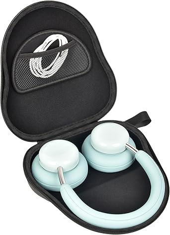 Paiyule Headphone Case for CMF by Nothing Headphone Pro Active Noise Canceling Wireless Headphones Protective Hard Shell Travel Carrying Bag with Cable Storage Compartment, Black(Case Only)