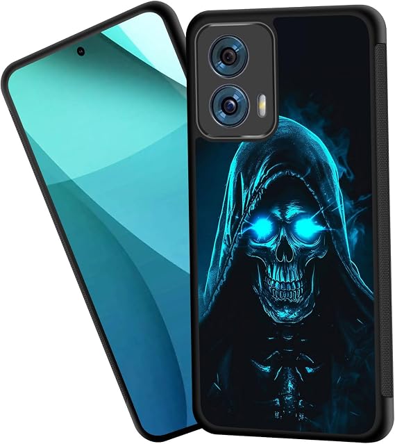for Moto G Stylus 5G 2023 Case,Tire Anti-Skid Edges Cute Design Shockproof Bumper Full Protection Black Back Cover for Motorola Moto G Stylus 5G