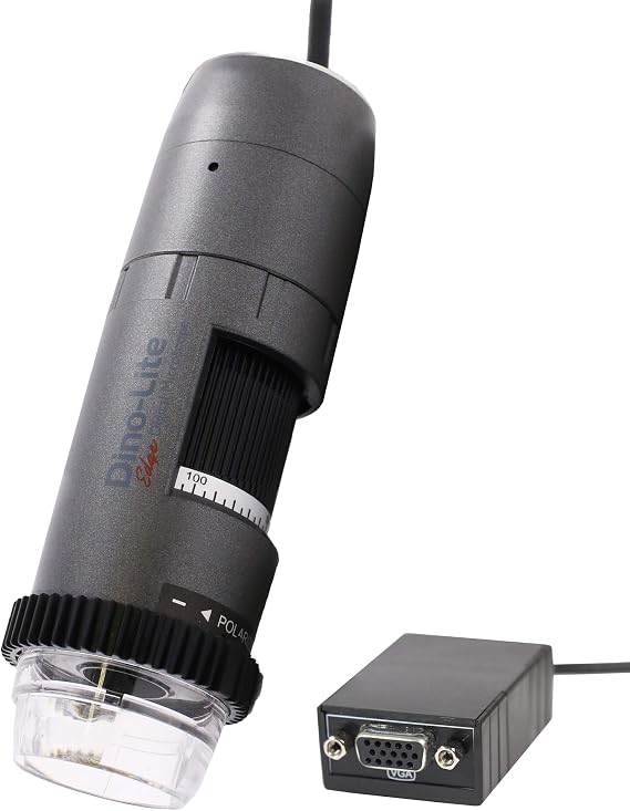 Dino-Lite VGA AM5216ZTL, 720p Polarized Microscope, 20x-220x, LWD