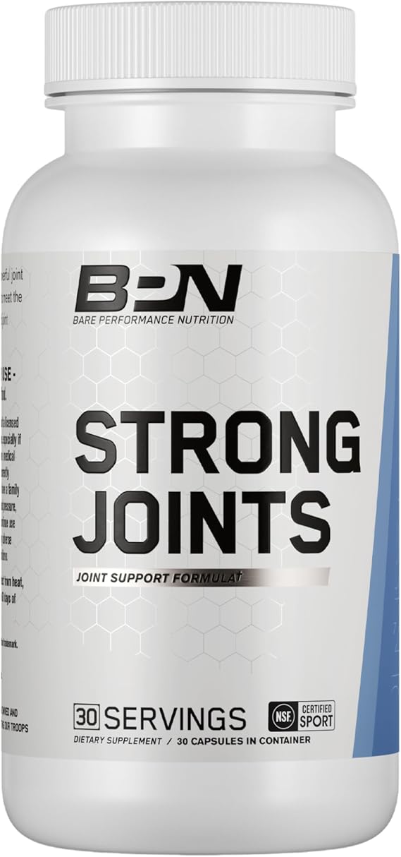 BARE PERFORMANCE NUTRITION, BPN Strong Joints, Joint Support Capsules, UC-ll, Joint Comfort, Mobility and Flexibility