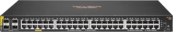 Aruba 6100 48G Class4 PoE 4SFP+ 370W Switch - JL675A#ABA US Localization/Cord