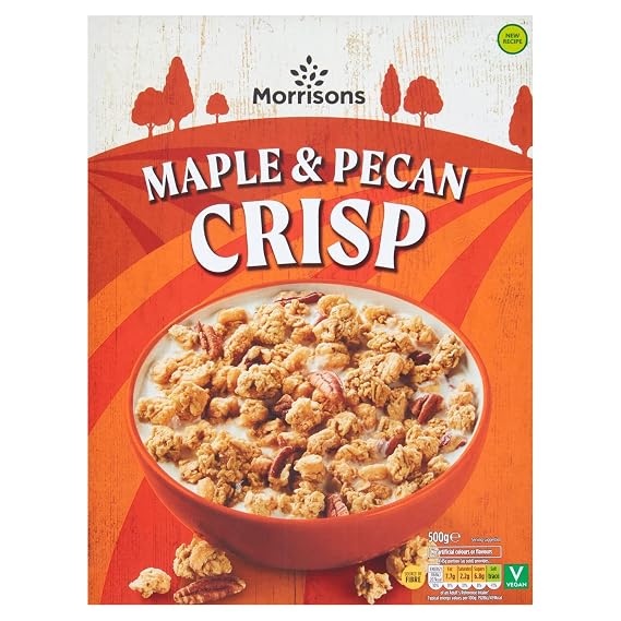 Morrisons Maple & Pecan Clusters 500g