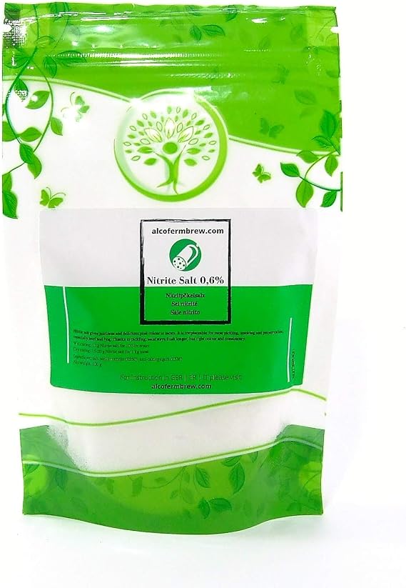 Nitrite Salt 0.6% - 100g Curing Salt for Meat 6.5kg | Pickling Salt