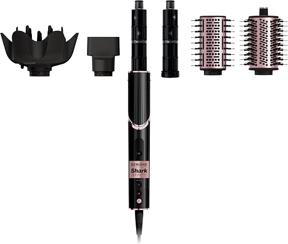 Shark FlexStyle, Air Multi-Styler & Drying System, Coanda, Black, HD440BK