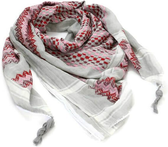 Palestinian Kufiya Hight Quality Arab Keffiyeh Scarf 47"*47" Shemagh Cotton