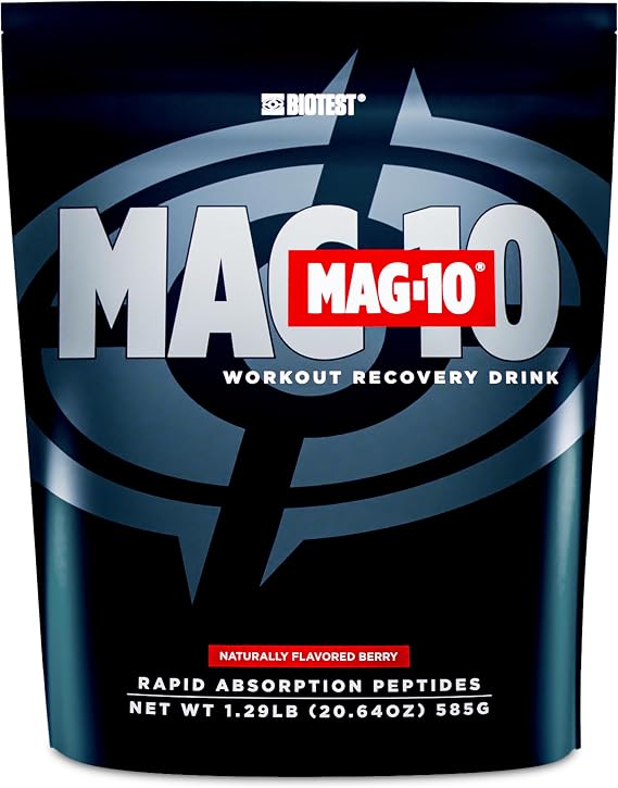 Biotest MAG-10 Post-Workout - Double Muscle Gains* - 15 Servings, Berry