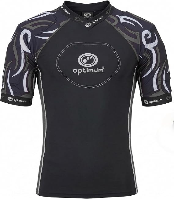 Optimum Razor Rugby Shoulder Pads, World Rugby Approved Protective Top